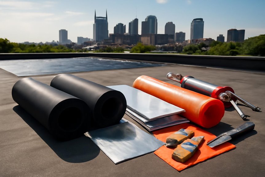 durable roof repair materials