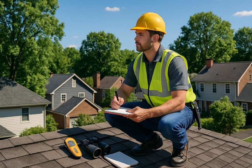 free roof inspection details