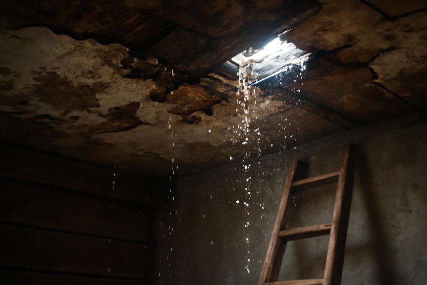 identifying roof leak sources