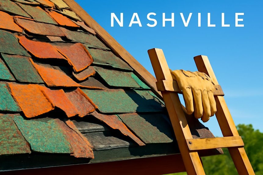 inspect loose damaged shingles