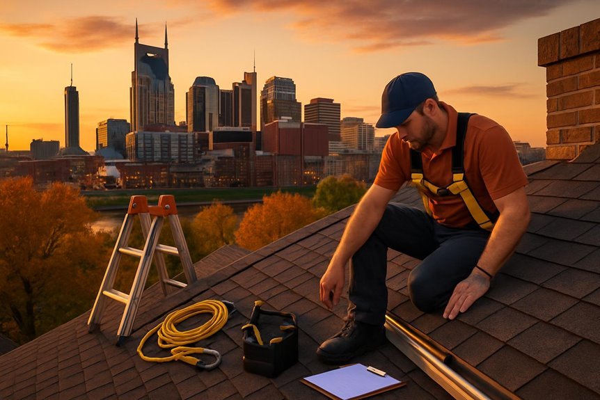 prepare for roof inspection