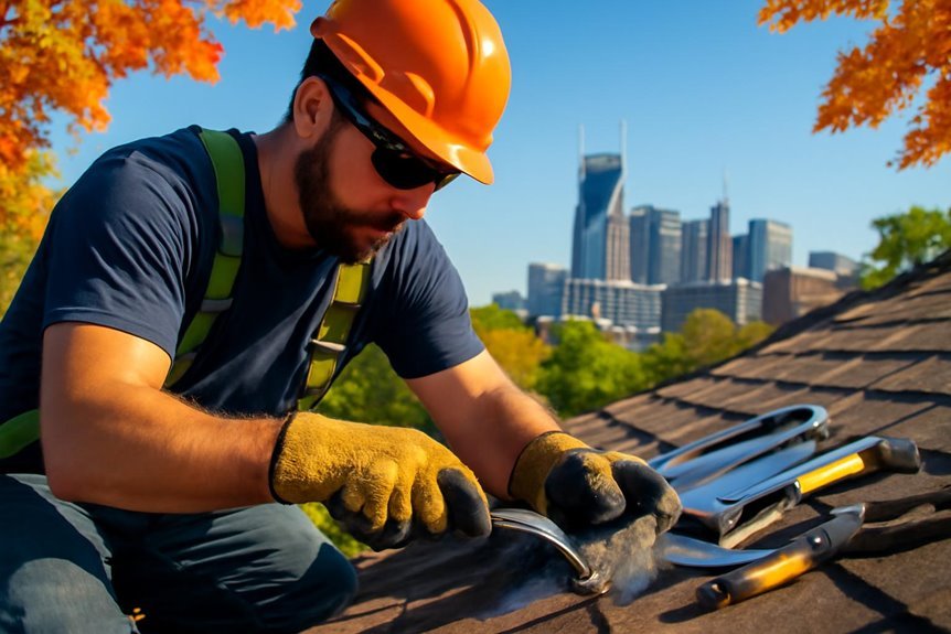 roof flashing replacement process