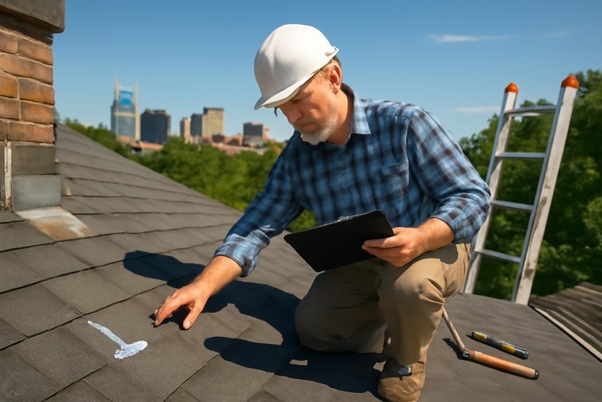 roof repair assessment process
