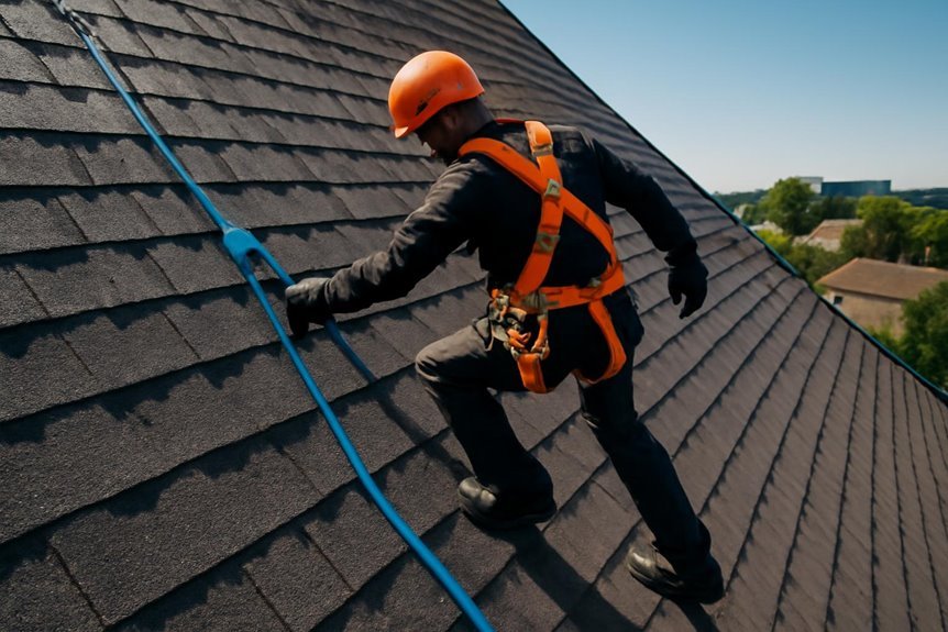 safety first in roofing