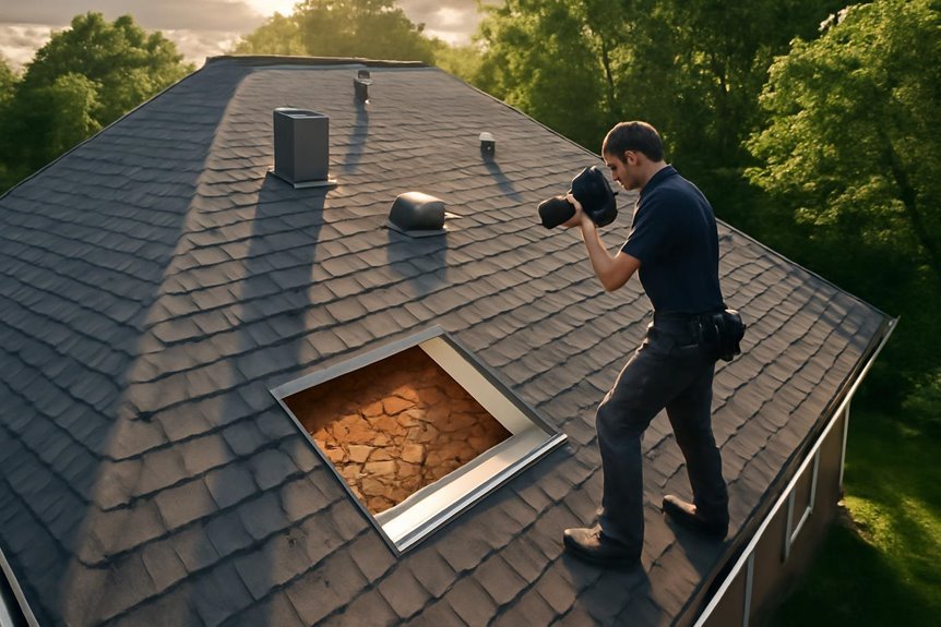 ventilation and insulation inspection