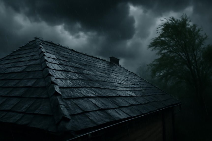 weather impacts roof stability